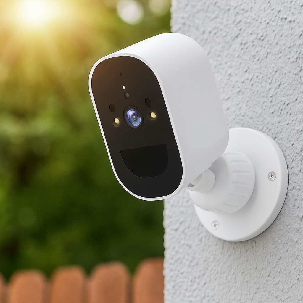 HD 4MP Solar Security Camera - WiFi & Battery Powered