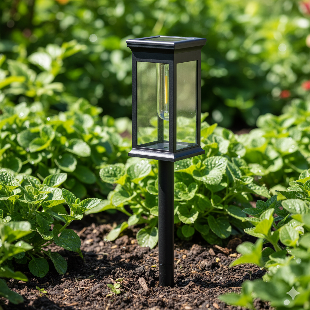 Warm White Solar Pathway Lights: 12Hr Brightness