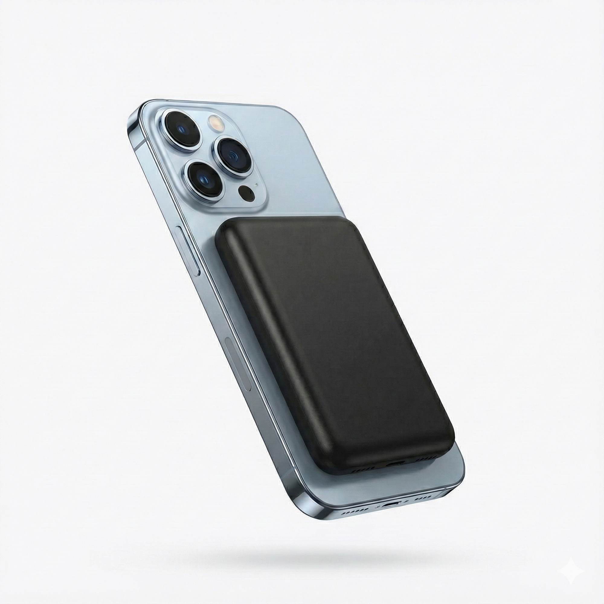 5000mAh Magnetic Wireless Power Bank - 20W Fast Charging for iPhone 16/15/14/13/12 Pro/Pro Max/Plus/Mini with USB-C Cable