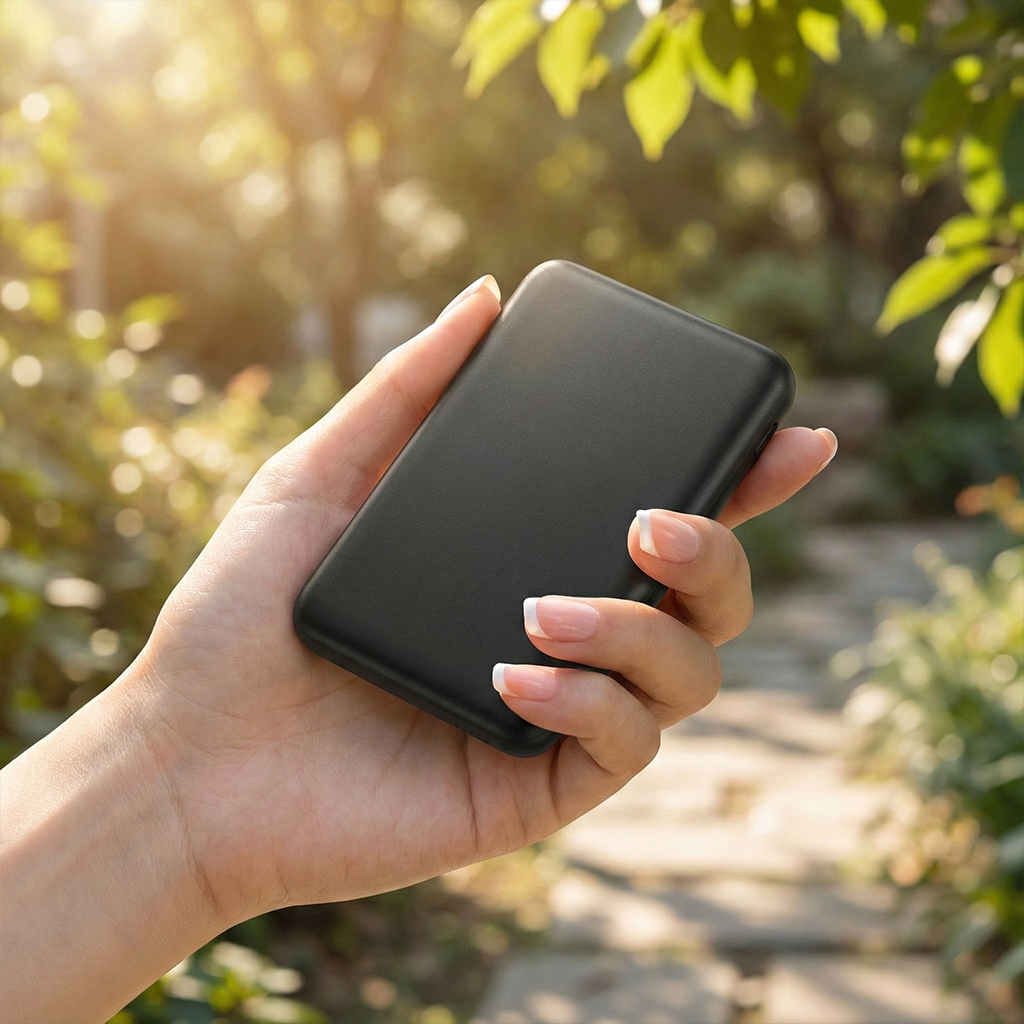 5000mAh Magnetic Wireless Power Bank - 20W Fast Charging for iPhone 16/15/14/13/12 Pro/Pro Max/Plus/Mini with USB-C Cable