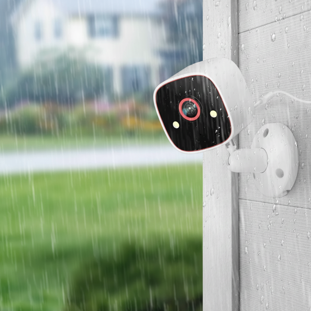 Jennov 2K HD Wireless Security Camera - Indoor/Outdoor with Color Night Vision, IP66 Waterproof, Ideal for Pets & Baby Monitoring