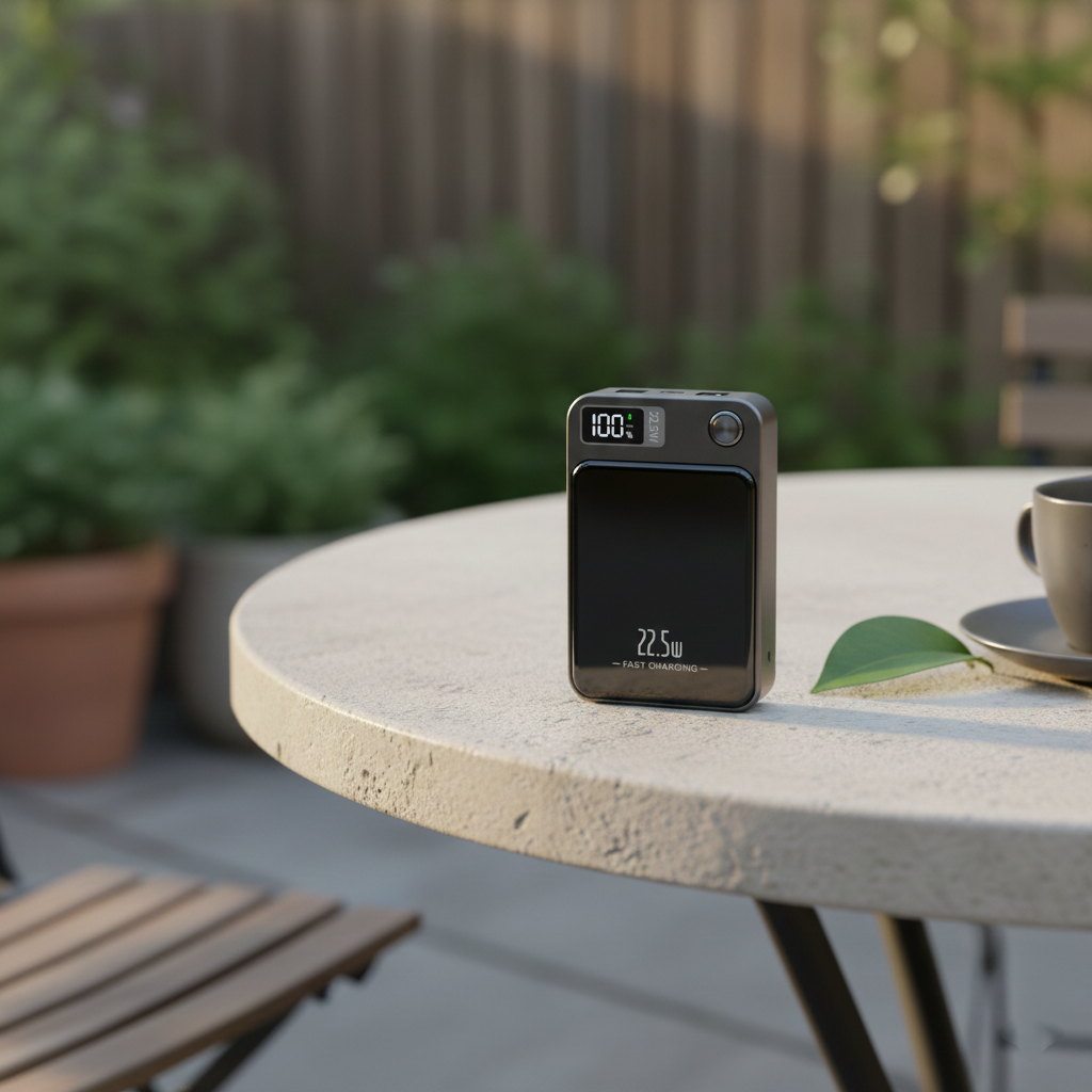 10,000mAh Magnetic Wireless Power Bank - 22.5W Fast Charging for iPhone 15/14/13/12 Series & AirPods