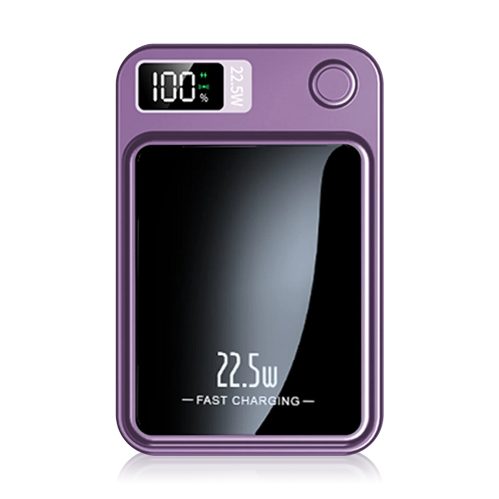 10,000mAh Magnetic Wireless Power Bank - 22.5W Fast Charging for iPhone 15/14/13/12 Series & AirPods