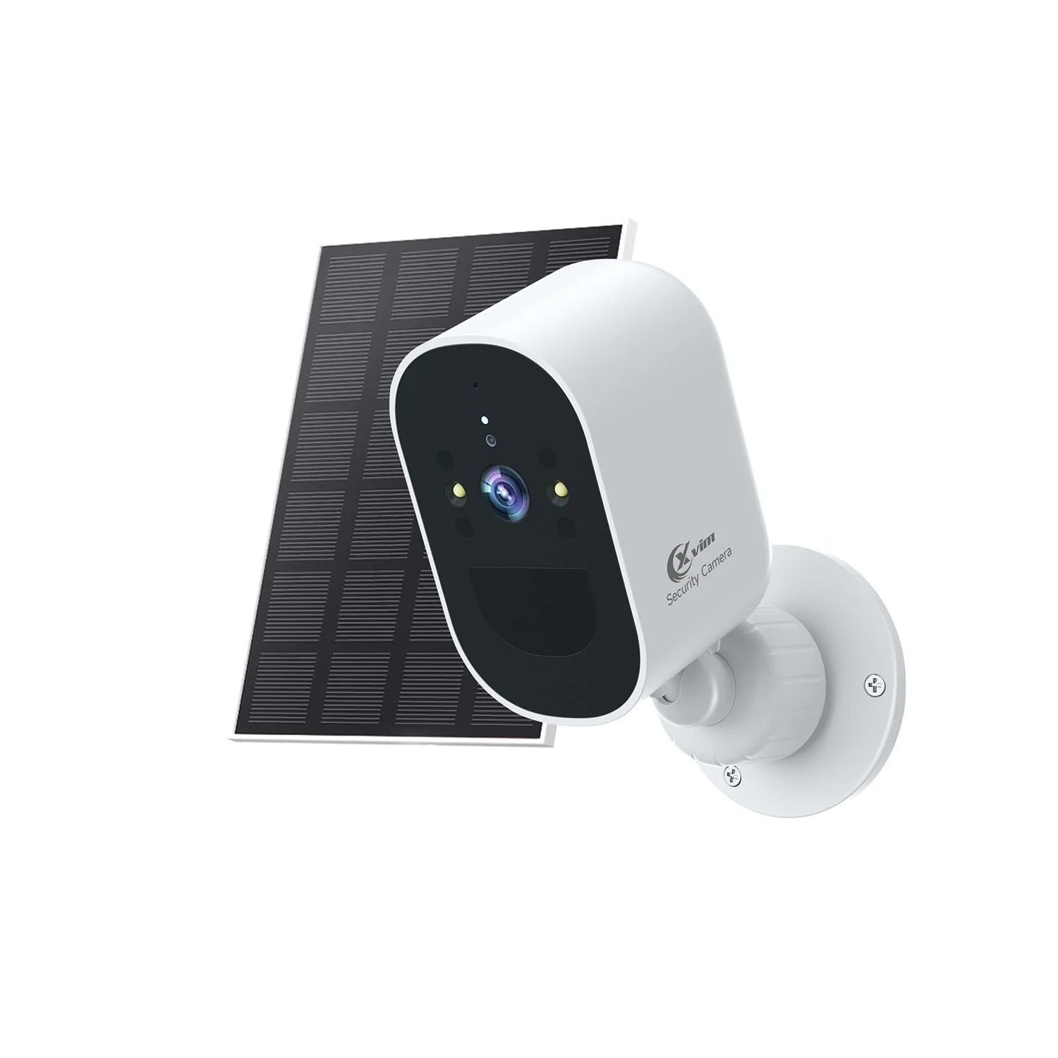 XVIM 4MP Solar Security Camera – Wireless WiFi, Battery Powered, HD Outdoor Home Surveillance