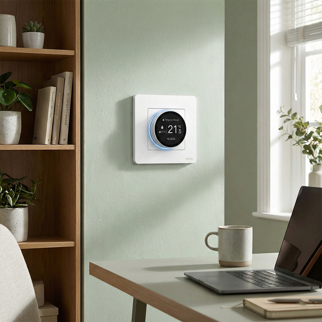 Smart Home Thermostat for Electric Floor Heating & Water/Gas Boilers – Energy-Efficient Heating Control