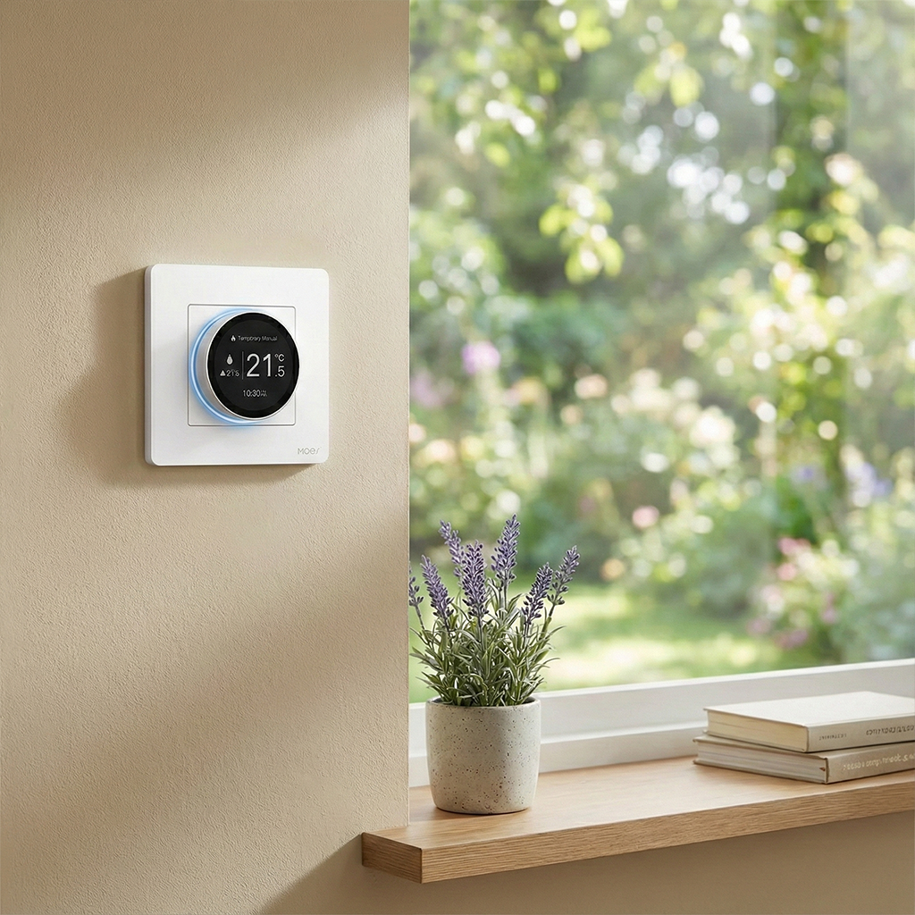 Smart Home Thermostat for Electric Floor Heating & Water/Gas Boilers – Energy-Efficient Heating Control