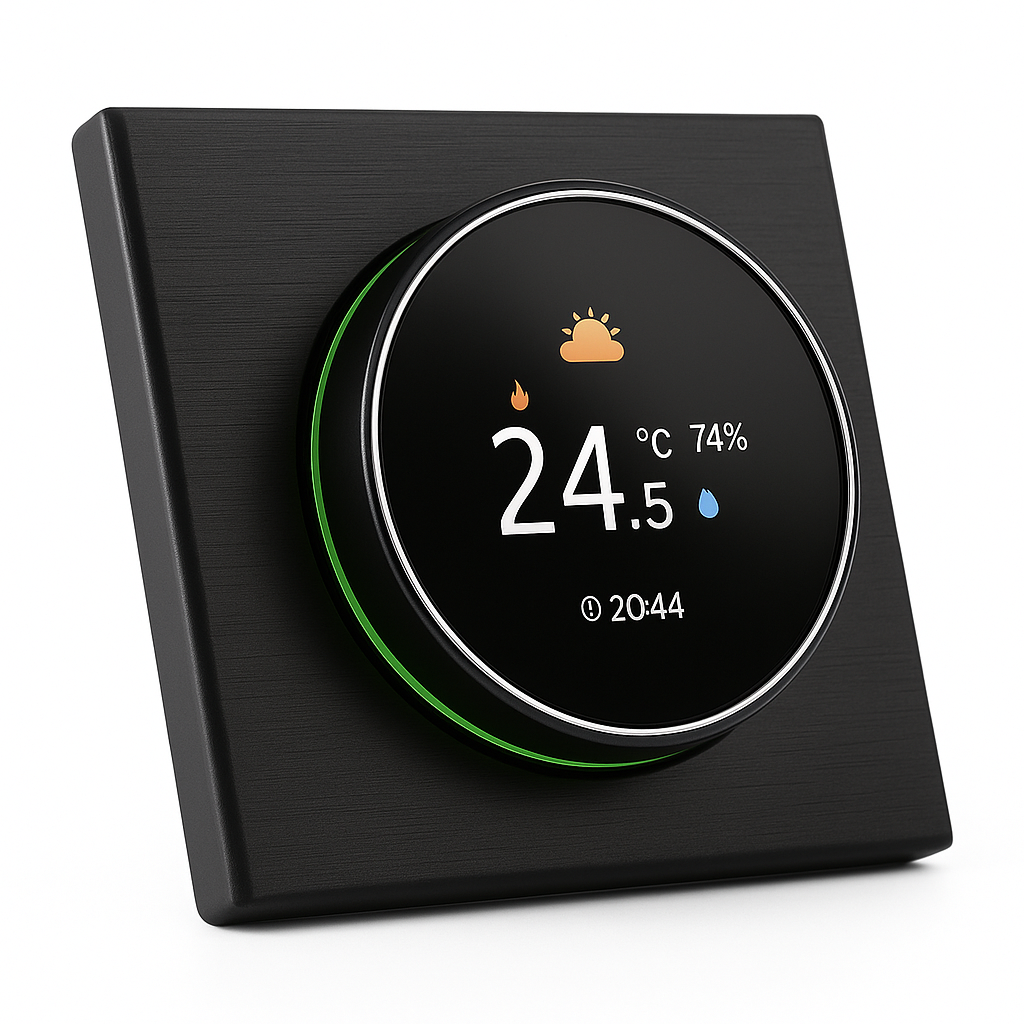 Smart WiFi Thermostat with Weekly Scheduling, Mobile App & Voice Control - Compatible with Alexa