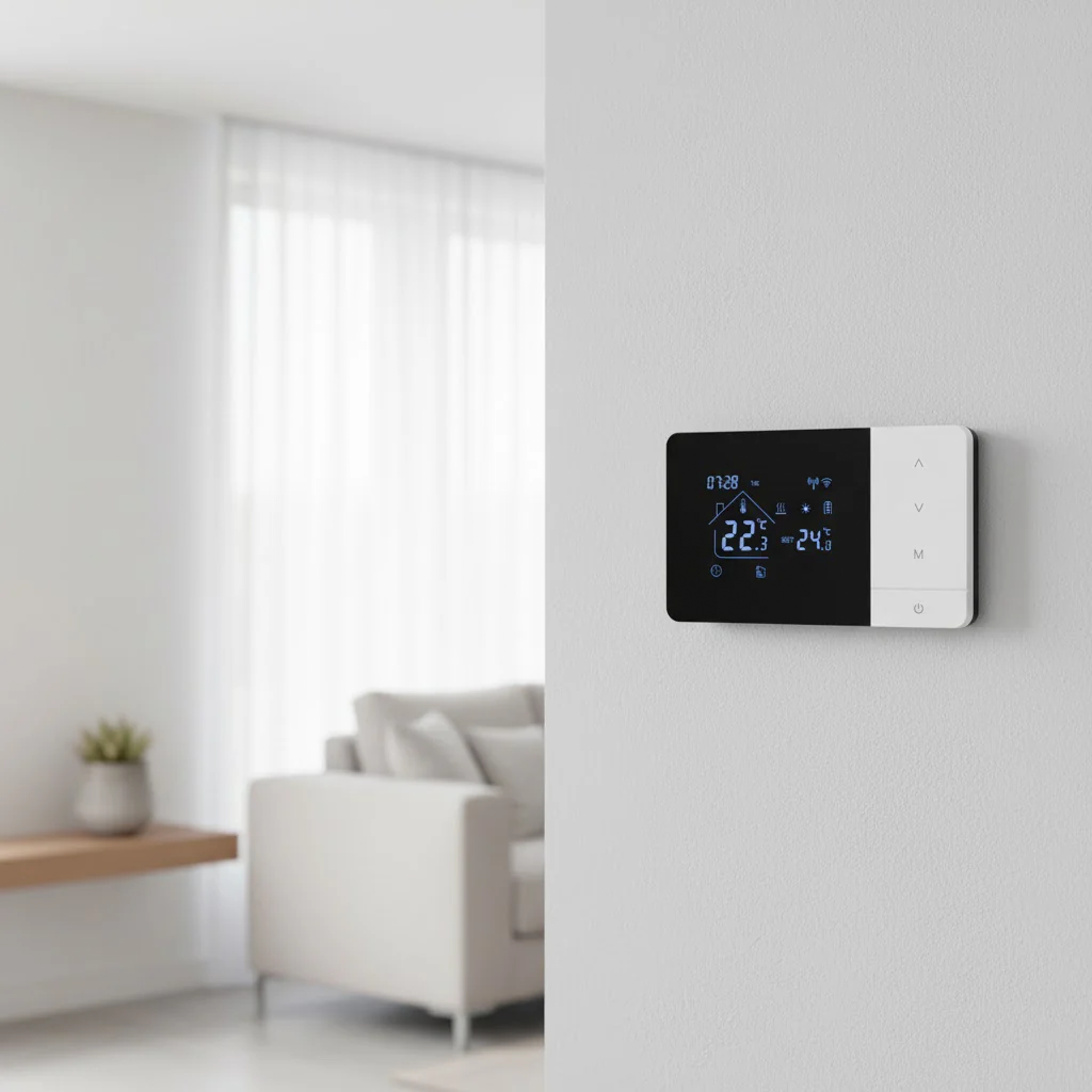 Battery-Powered Smart Thermostat for Boilers (Tuya/Alexa)